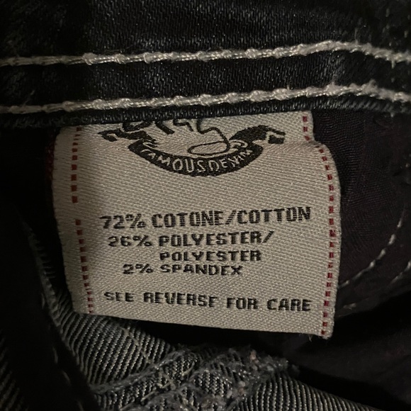 Authentic JRag Industry Famous Denim size 24 Dark Indigo - Picture 16 of 16